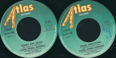DISCO 45 GIRI      DANIEL DANIELI ENSEMBLE    HONEY FOR BEARS // GOOD VIBRATIONS