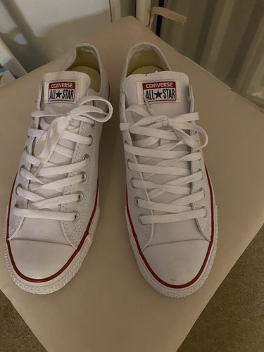 mens converse Trainers size 10 white 