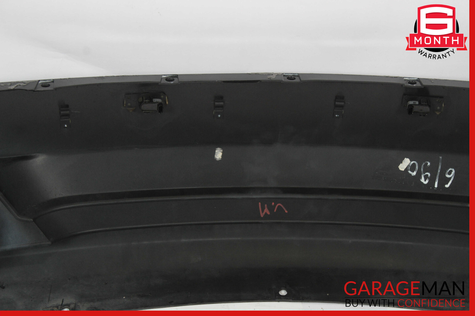 09-13 Maserati Quattroporte S GT S M139 Sport Rear Bumper Cover Black OEM
