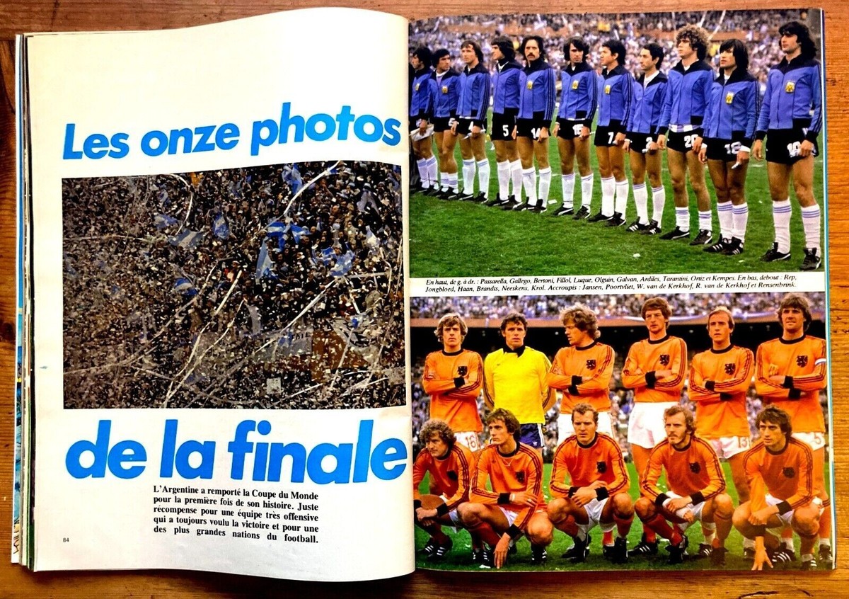 Onze #31 Football Special Finale Mundial Argentine 1978