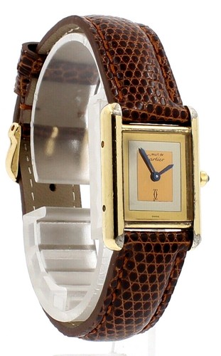 CARTIER Must De Cartier Vermeil Gold 