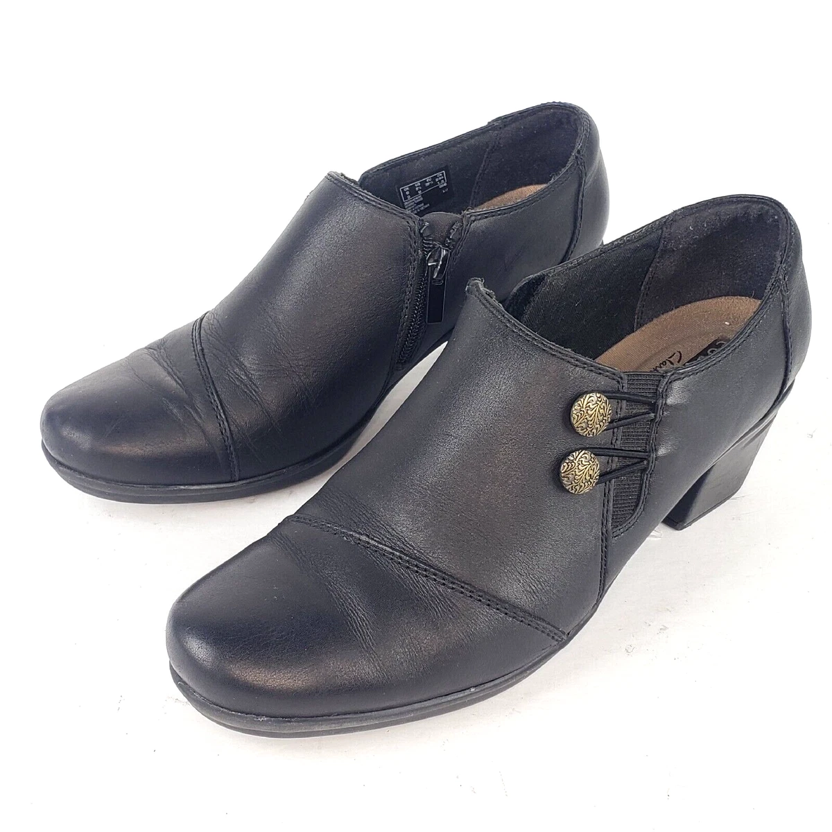 Clarks emslie best sale warren black