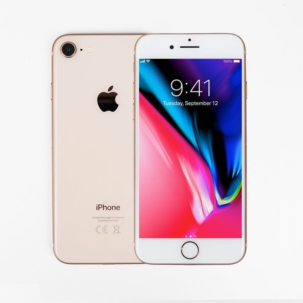 Apple iPhone 8 - 64GB - Gold - UNLOCKED - Refurbished