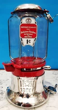 Columbus Model "46" Peanut Dispenser Penny Circa 1930's Aluminum