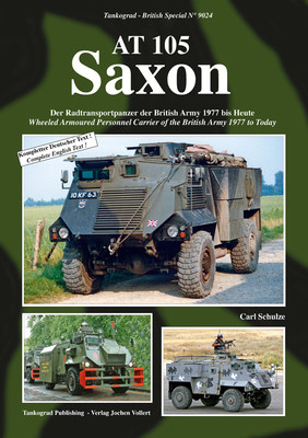 TANKOGRAD 9024 AT 105 SAXON WHEELED ARMOURED PERSONNEL CARRIER OF THE BRITISH AR