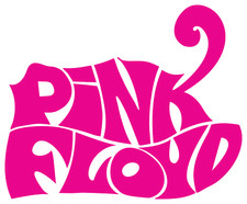 Pink Floyd Pink Text Logo Sticker / Vinyl Decal  10 Sizes  with TRACKING