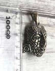 STERLING SILVER  AZTEC  HEAD PENDANT PLUS NECKLACE & BRACELET — photo 5