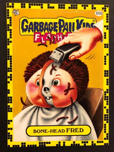Garbage Pail Kids 2011 Flashback Series 2 YELLOW Base Sticker/Card *Pick One* - Picture 24 of 161