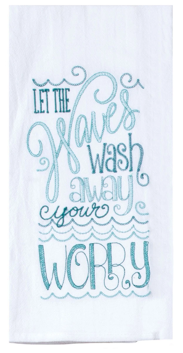 Waves - Kitchen Dish Towel & Hand towel