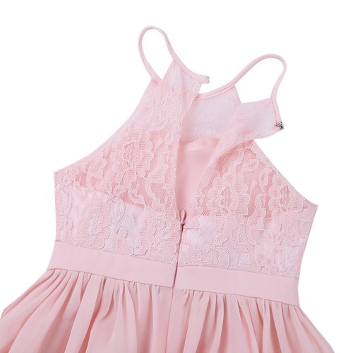 Flower Lace Girls Princess Dress Kids Party Wedding Pageant Formal Gown Dresses - Picture 45 of 69