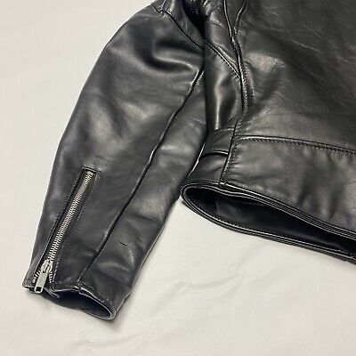 SCHOTT 70s 80s Style 618 Perfecto Black Leather Motorcycle SCHOTT 70s 80s Style 618 Perfecto Black Leather Motorcycle