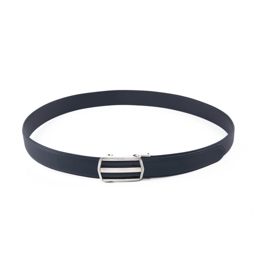 Cinturón de cuero sintético para hombre trinquete cinturón de vestir para hombre, ajuste a medida - Imagen 15 de 19