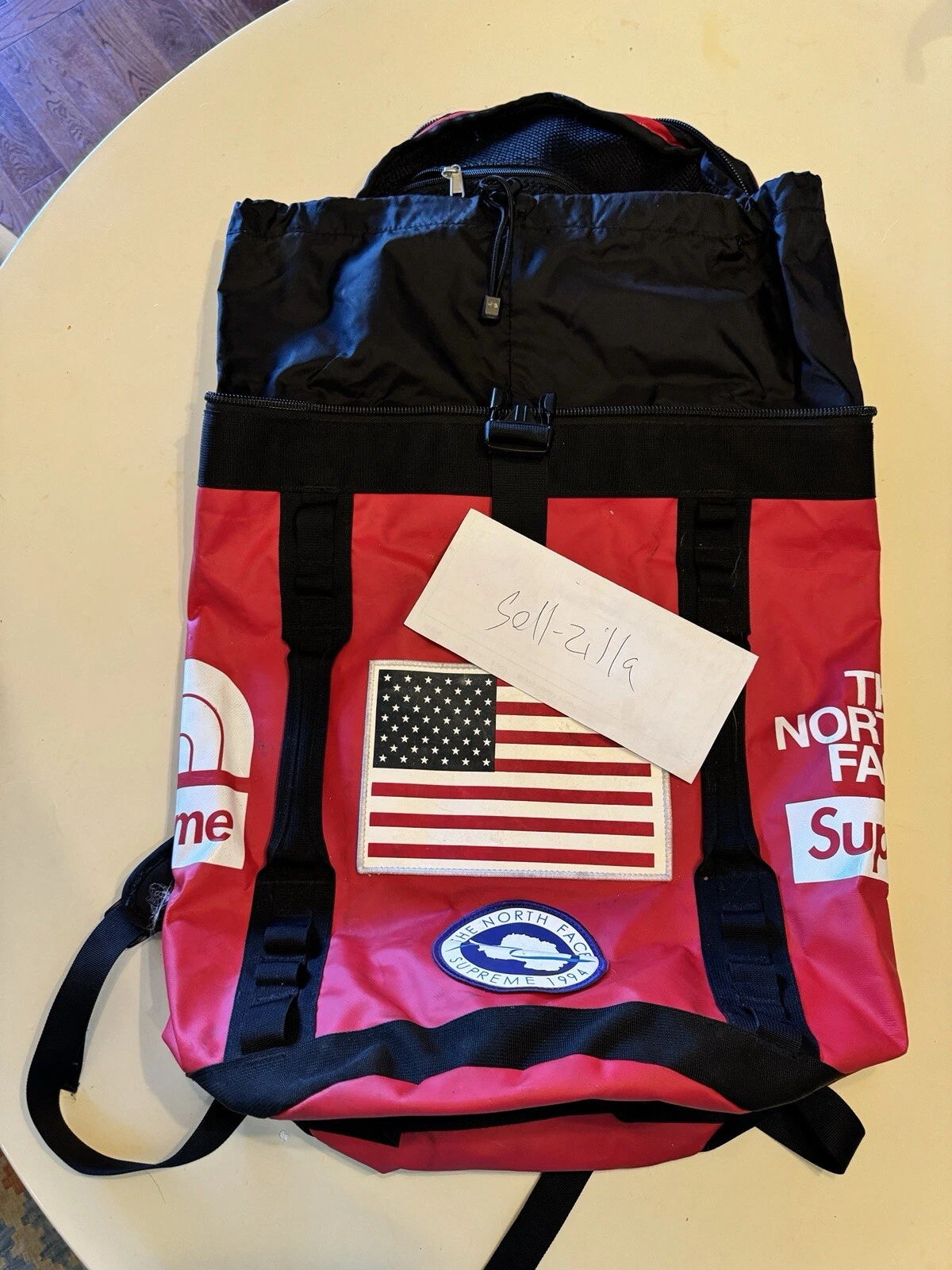 Sac à dos Supreme North Face Trans Antarctica Expedition Big Haul rouge