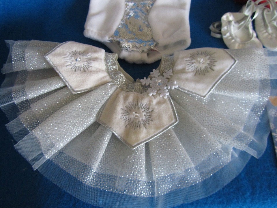 an American Girl Nutcracker Snow Queen Outfit Limited Edition Ballet