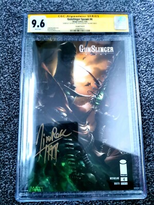 Gunslinger Spawn #4 Variante B signiert CGC Signature Serie - Image Comics - 2022