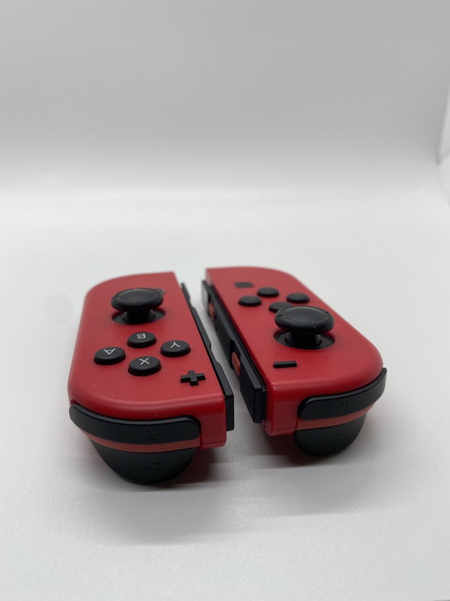 任天堂 - 【中古】Joy-Con(L/R)レッド★スーパーマリオ オデッセイ バージョン Joy-Con (L) - Mario Odyssey Red - REFURBISHED - Nintendo