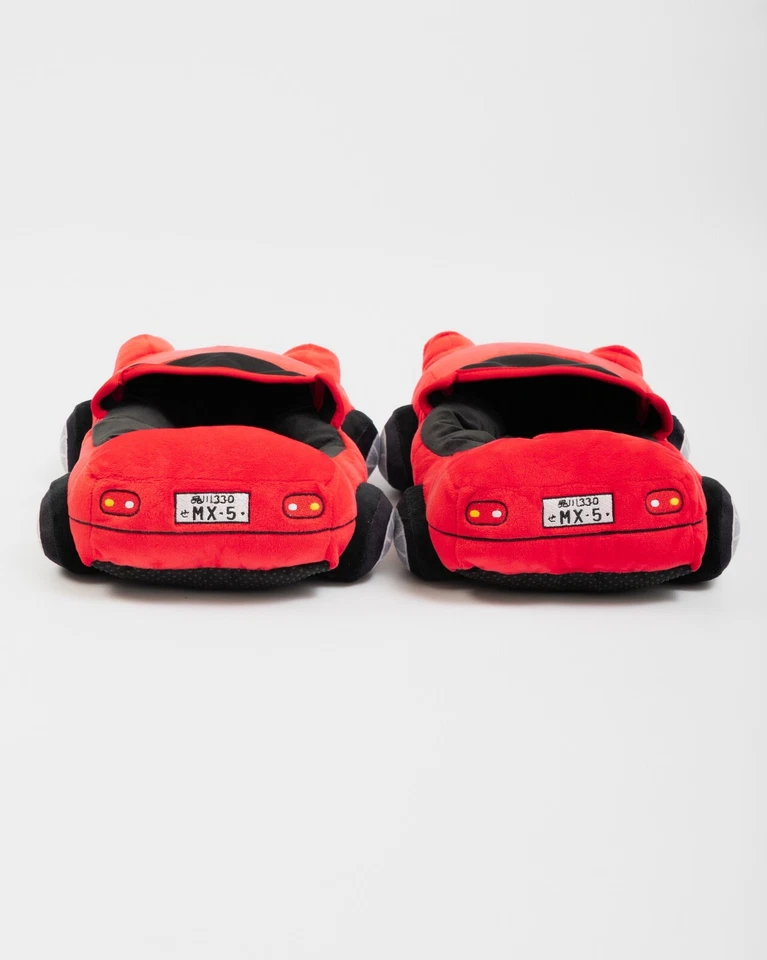MX5 / Miata Inspired Slippers - Stuffed Toy Plush Shoes Unisex - Image 3 of 4