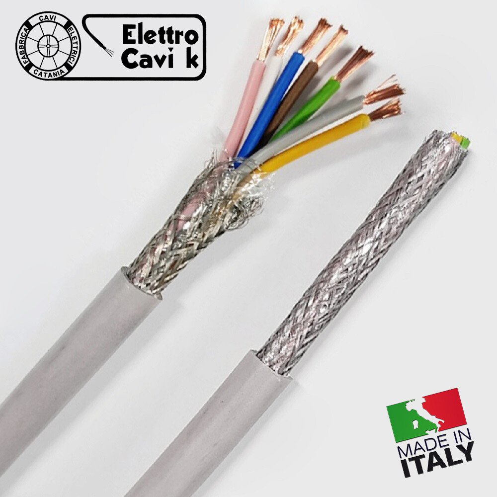 Cavo Schermato FR2OHH2R 2x0.75 Mm² - 50 Metri Antifiamma Bipolare Per Energia E Segnali - Foto 3