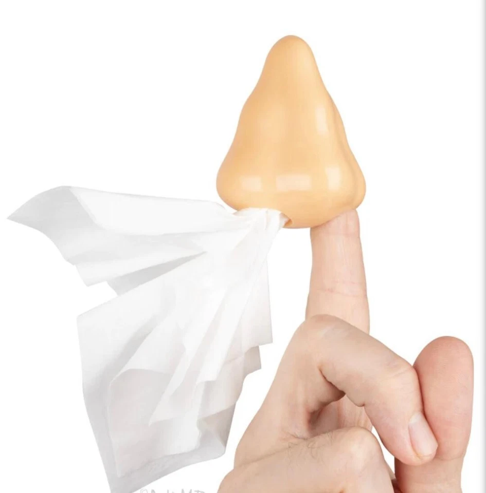 Nose Finger Puppet - Light Skin Tone - Image 2 of 2