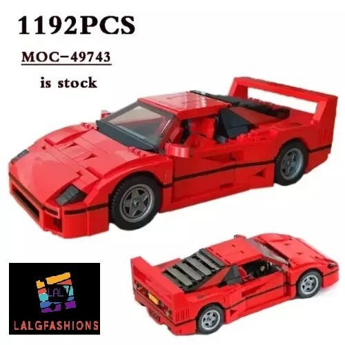 NEW 1192PCS Set 10248 Creator Expert Ferrari F40 Building Blocks toy gift car - Picture 1 of 4