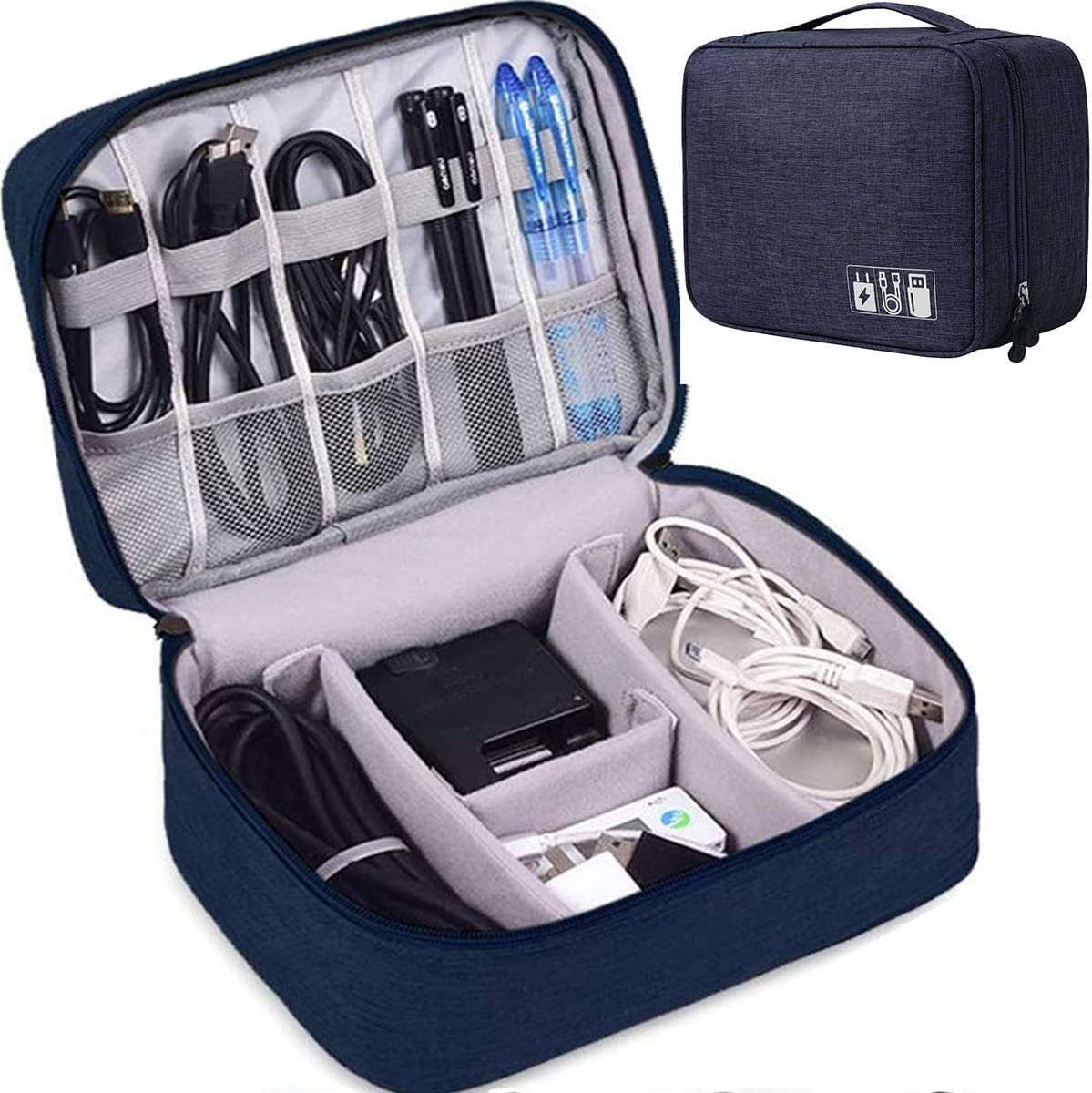 electronics travel organizer bag
