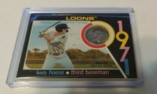 2020 Topps Heritage Minor League 1971 Nickle Coin Mint Relics 71MR-KH Kody Hoese