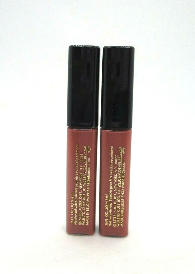 Lot / 2 Estee Lauder Pure Color Envy Lip Shine Brazen Shine .16 oz x 2 eBay