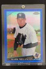 Baseball Card 156/199 Mark Melancon 2009 Topps Chrome Blue Refractor #216
