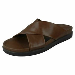 mens open toe mule slippers