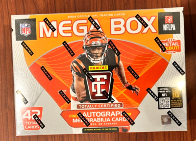 2024 Totally Certified Football Mega Box NFL Trading Cards SEALED