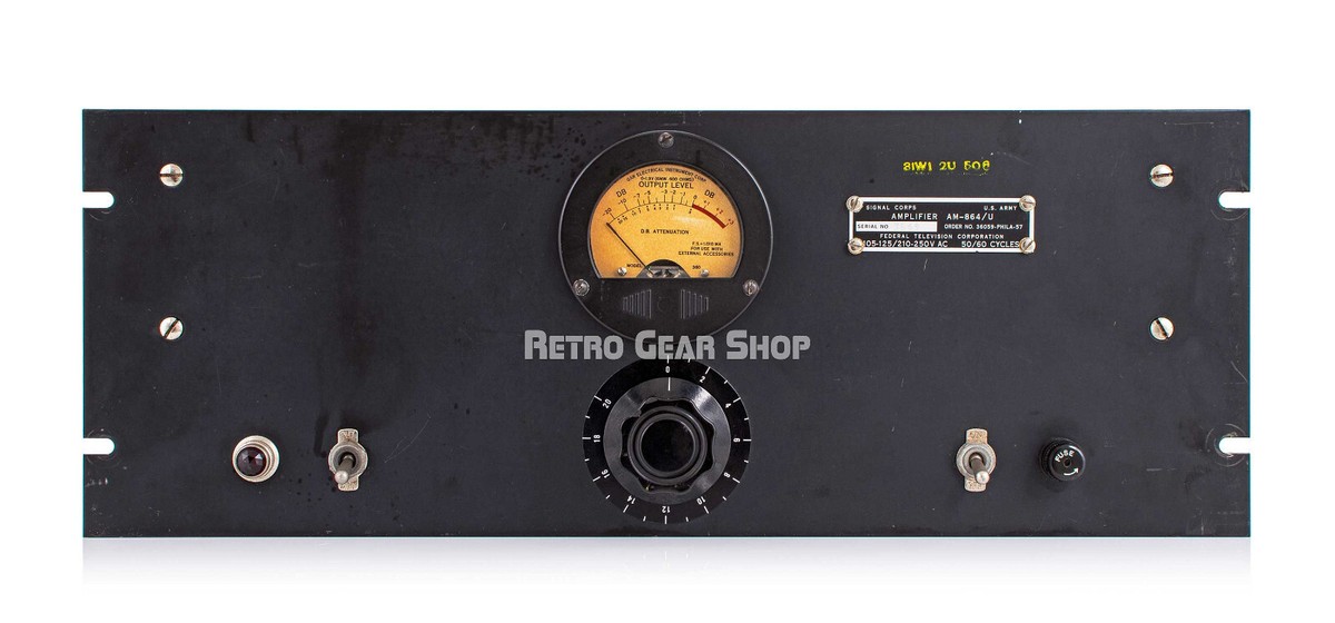 Federal Television Corporation AM-864U Compressor Limiter Varimu
