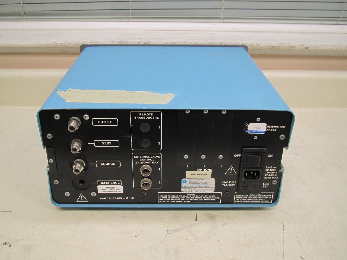 Druck Pressure Controller/Calibrator Repair, 53 OFF