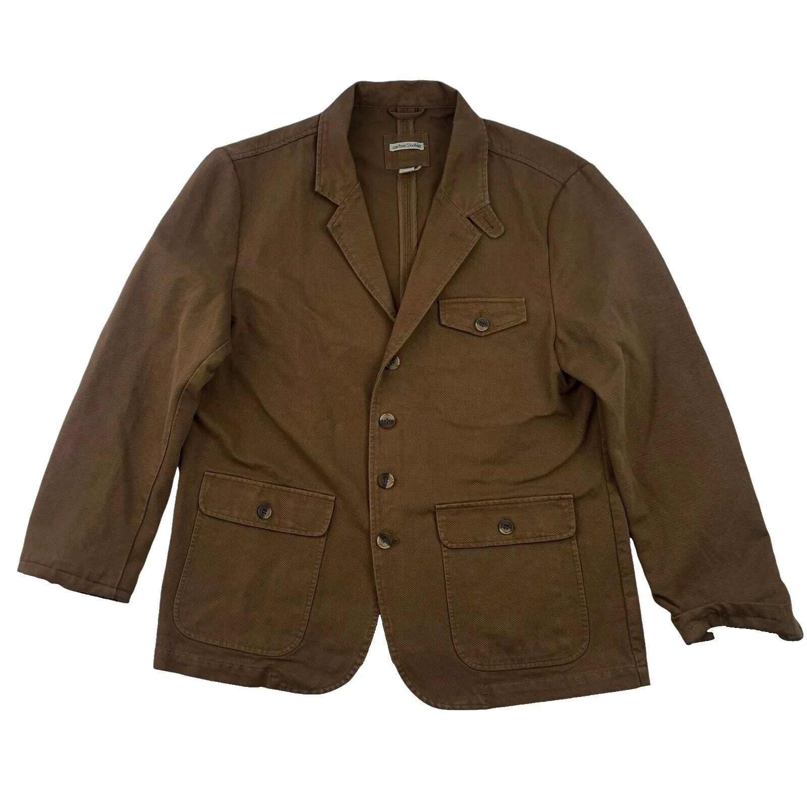 Tamaño Regular Carbon Abrigos para hombres