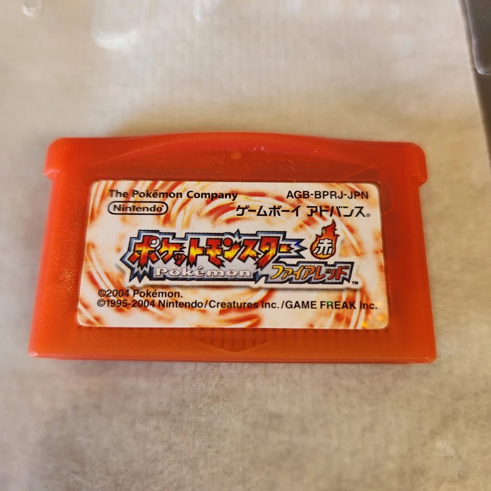 Pokemon FireRed Version - Nintendo Game Boy Advance - JAPAN AGB-BPRJ-JPN - GBA - Image 2 of 4