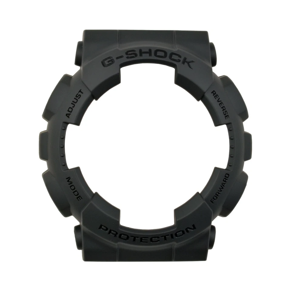 Original CASIO G-SHOCK Correa de Reloj Bisel Carcasa GA-100C-8A Gris Cubierta de Goma Foto 2 de 4