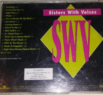 SWV - It's About Time CD-Rare 78636607429| eBay