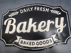 Vintage Daily Fresh Bakery Baked Goods Tin Sign_23.5x16.5 inch