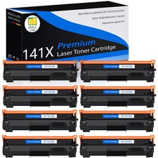 8PK 141X W1410X Toner Cartridge Compatible for HP Laserjet MFP M139w M140w M110w