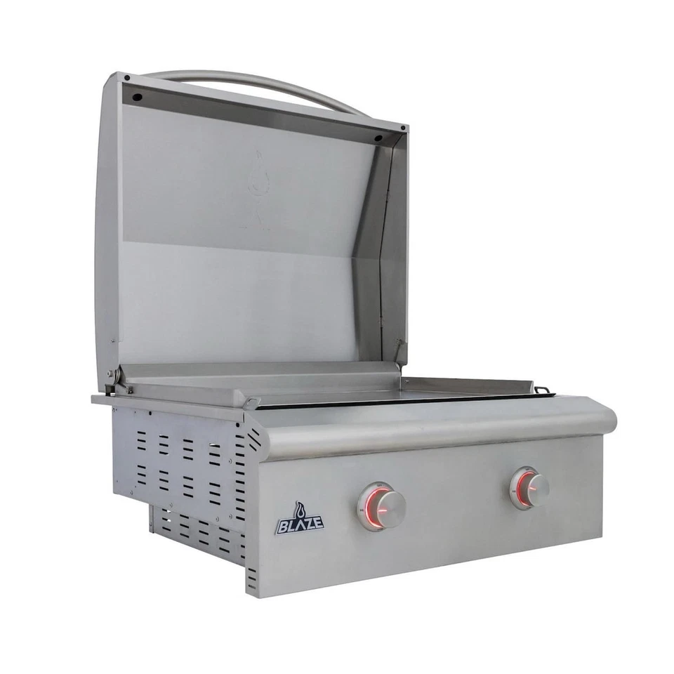Blaze LTE+ 30-Inch Built-in Natural Gas Griddle Lift-Assist Hood - Image 2 of 4