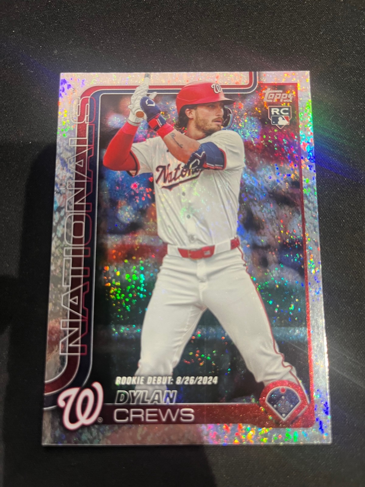 2025 Topps Update Series - Rookie Debut Dylan Crews #US223 Diamante Foil (RC)