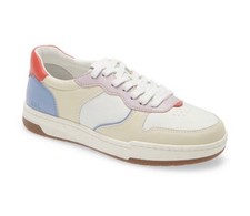 Madewell Women Court Color Block Leather Sneakers Size 8