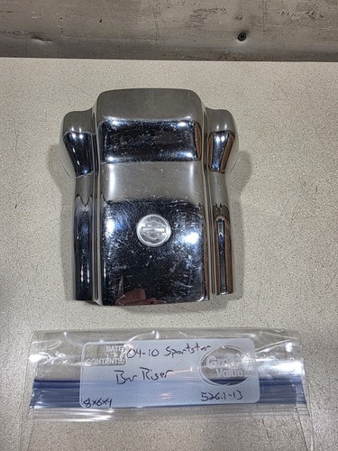 04-10 Harley Davidson Sportster 883 1200 Handlebar Riser Bar Mount #526.1-13