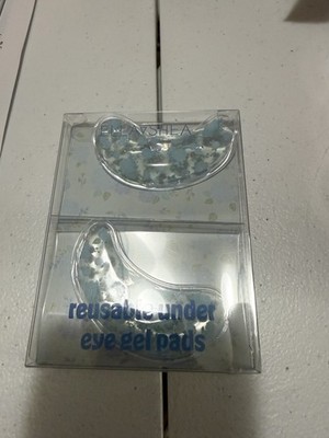 CRYSTAL Reusable Under-Eye Gel Pads Blue Eye Patches for Under Eye