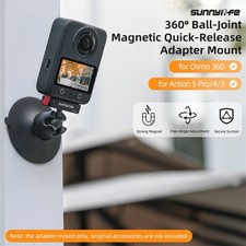 Magnetisch verstellbare, drehbare Vlog-Halterung für DJI Osmo 360/Action 5 Pro/4