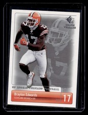 Braylon Edwards - Upper Deck 2007 SP Rookie Threads Football card #26 Raw. rookie card picture