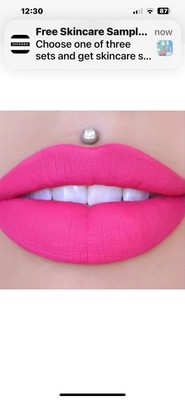 JEFFREE STAR PROM NIGHT VELOUR LIQUID LIPSTICK   ( BRIGHT NEON PINK)