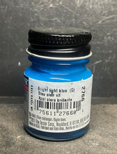 Testors Model Master Bright Light Blue 2766 Gloss Enamel Paint .5 oz