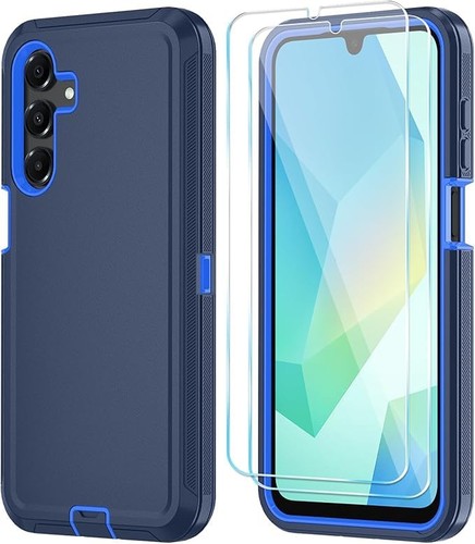 Qinmay for Samsung Galaxy A18/A17/A16 5G Phone A18/A17/A16, DarkBlue