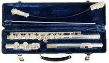 Bundy II Flute by Selmer Co. USA. Silver Plated w Hard Case  725184 Student