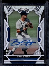 2022 Panini Chronicles #46 Zack Short Certified Autographs